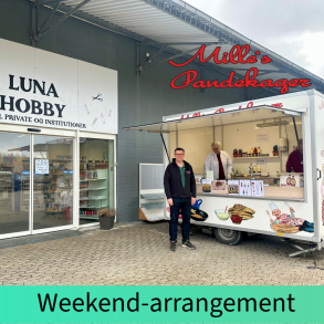 Hygge weekend med pandekagevogn d. 2. + 3. maj 2026