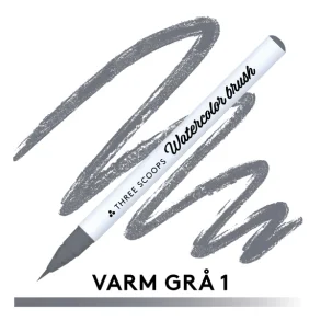 Watercolor brush - Varm gr 1