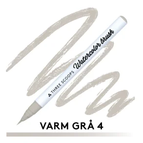 Watercolor brush - Varm gr 4