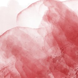 Designpapir Red Watercolor 30,5 x 30,5 cm