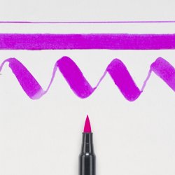 SAKURA Koi Color Brush Pen - Rose Red 