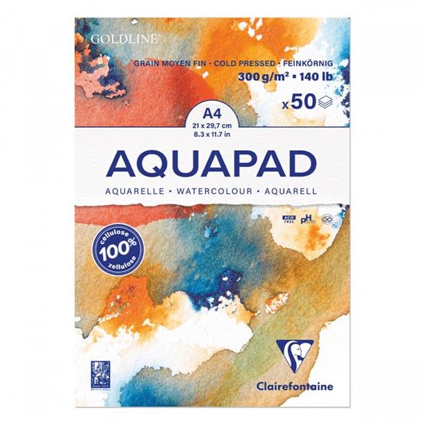 Aquapad A4 50ark 300g