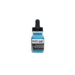 ACRYLIC INK 30ML CERULEAN BLUE HUE 470