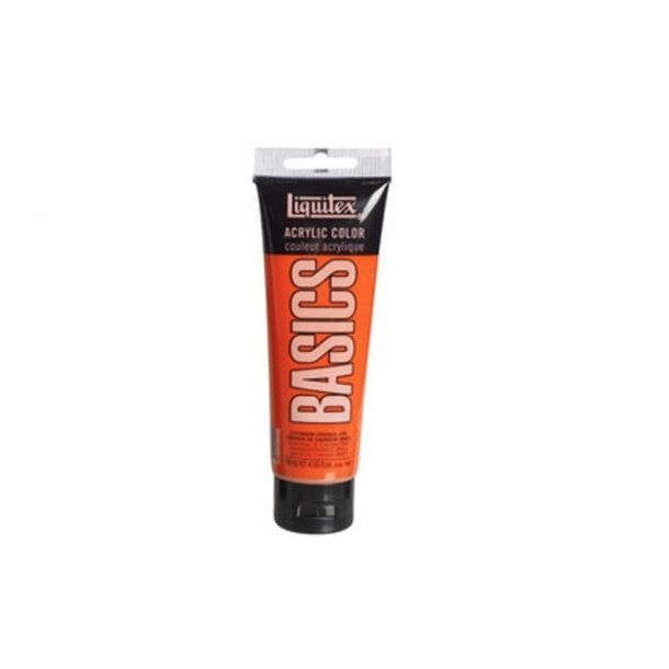 Acrylmaling Basics LIQUITEX 118ML Cadm orange hue 720