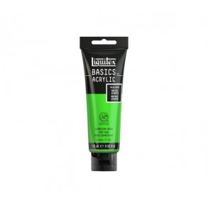 Acrylmaling Basics LIQUITEX 118ML. FLUORECENT GREEN 985