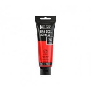 Acrylmaling Basics LIQUITEX 118ML. FLUORECENT RED 983