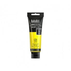 Acrylmaling Basics LIQUITEX 118ML. FLUORECENT YELLOW 891