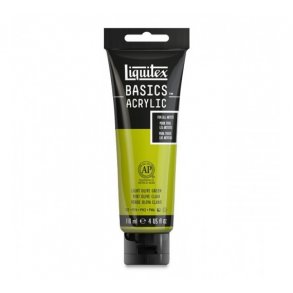 Acrylmaling Basics LIQUITEX 118ML LIGHT OLIVE GREEN 218