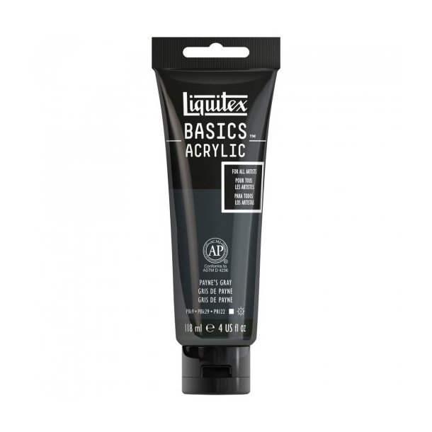 Acrylmaling Basics LIQUITEX 118ML Payne&apos;s Grey 310