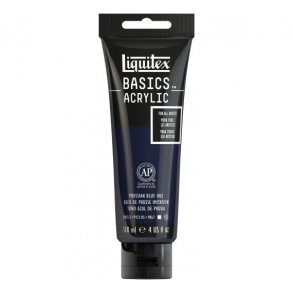 Acrylmaling Basics LIQUITEX 118ML PRUSSIAN BLUE HUE 320
