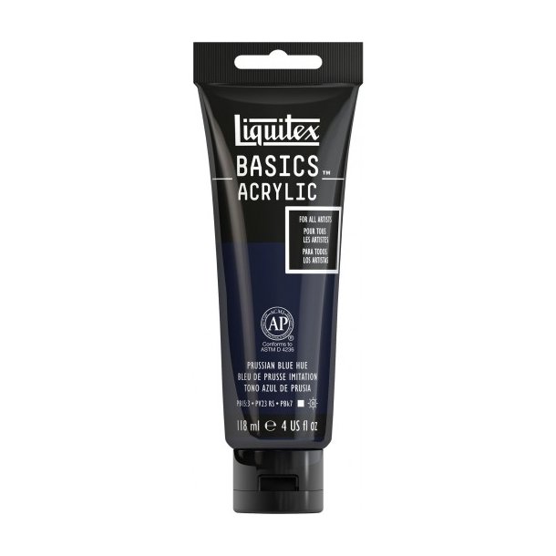 Acrylmaling Basics LIQUITEX 118ML PRUSSIAN BLUE HUE 320