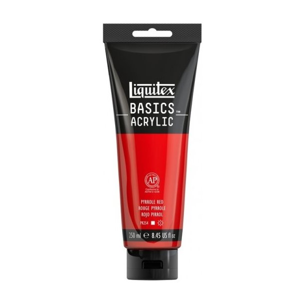 Acrylmaling Basics LIQUITEX 118ML PYRROLE RED 321