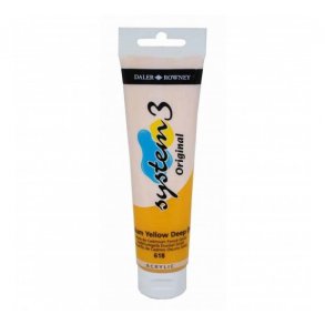 Akrylmaling system 3 150 ml Cadmium Yellow deep (hue) 618