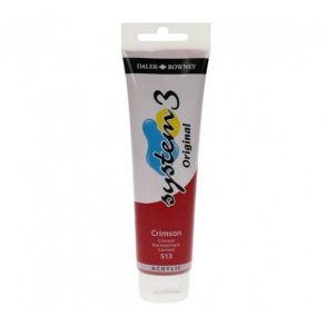Akrylmaling system 3 150 ml Crimson 513