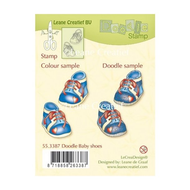 Acrylstempel "baby sko" 55.3387 ST22