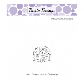 Acrylstempel barto design pandekagehus ST-27