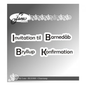 Acrylstempel By Lene 