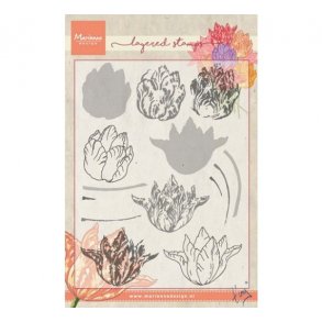 Acrylstempel MD Tulip (Layering) 0852
