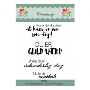 Acrylstempel st dixi (4stk) ST 15