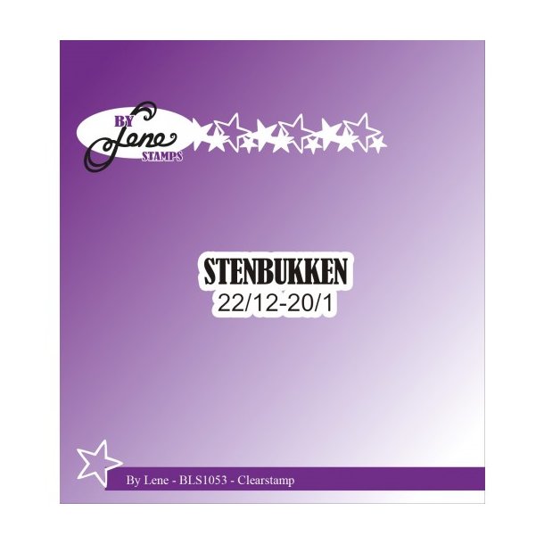 Acrylstempel Stenbukken 22/12-20/1 BLS1053 ST21