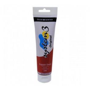 Akrylmaling System 3 150 ml Copper (imit) 230