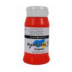 Akrylmaling System 3 500 ml. Cadmium Orange (hue)
