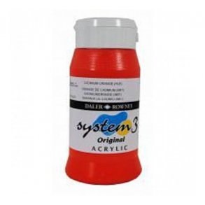 Akrylmaling System 3 500 ml. Cadmium orange light (Hue)
