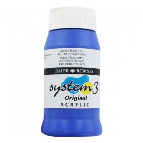 Akrylmaling System 3 500 ml. Cobalt Blue (Hue)