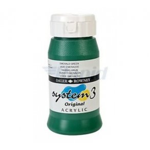 Akrylmaling System 3 500 ml. Emerald Green