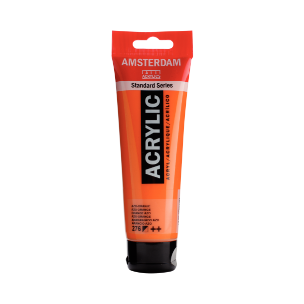 Amsterdam Akrylmaling 120 ML. "Azo Orange 276"