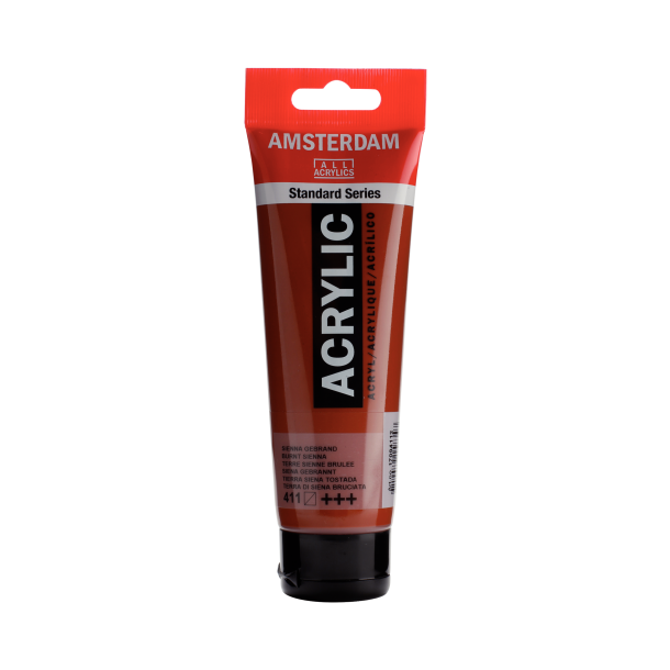 Amsterdam Akrylmaling 120ml "Burnt Sienna 411"