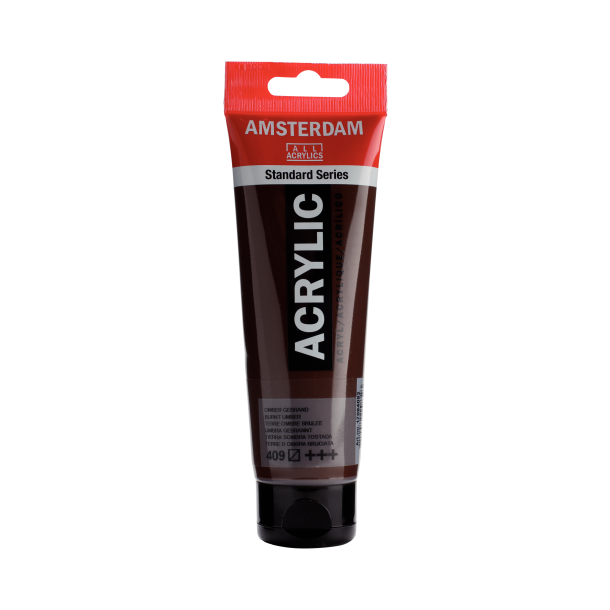 Amsterdam Akrylmaling 120ml "Burnt Umber 409"