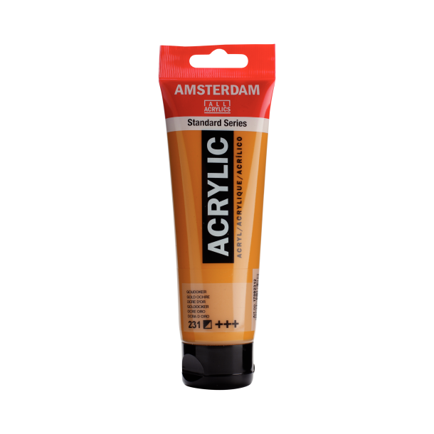 Amsterdam Akrylmaling 120ml "Gold Ochre 231"