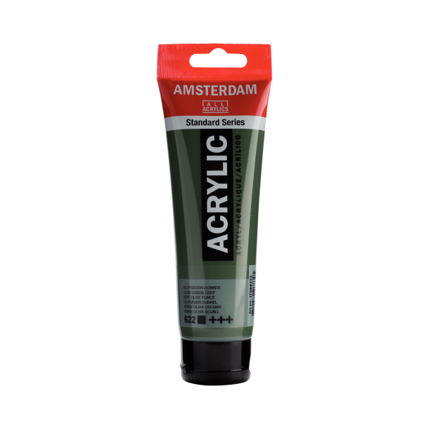 Amsterdam Akrylmaling 120ml "Olive Deep Green 622"