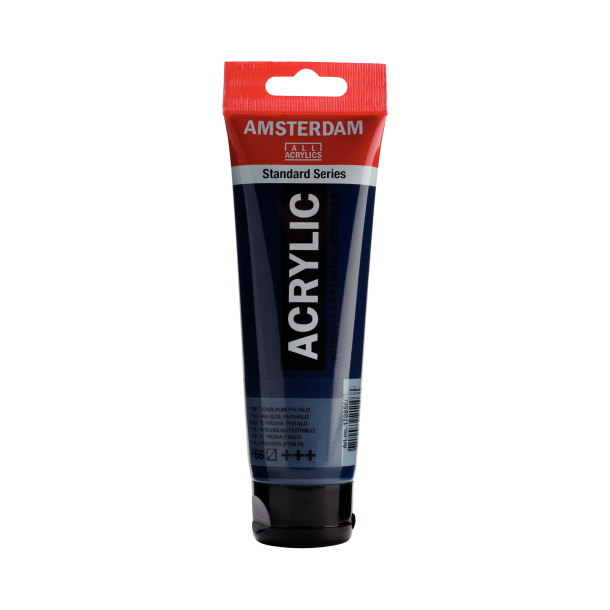 Amsterdam Akrylmaling 120ml "Prussian Blue Phtalo 566"