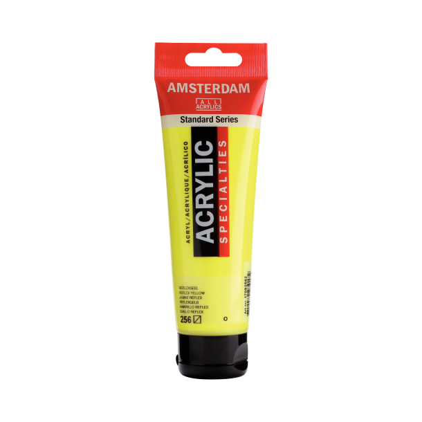 Amsterdam Akrylmaling 120 ML. "Reflex Yellow 256"