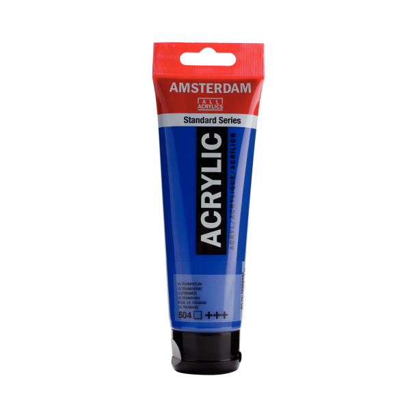 Amsterdam Akrylmaling 120 ML. "Ultramarine 504"