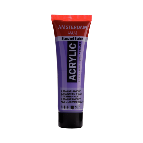 Amsterdam Akrylmaling 20 ML. "Ultramarine violet 507"