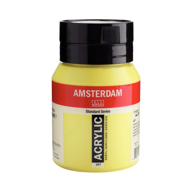 Amsterdam Akrylmaling 500 ML. "Azo yellow lemon 267"