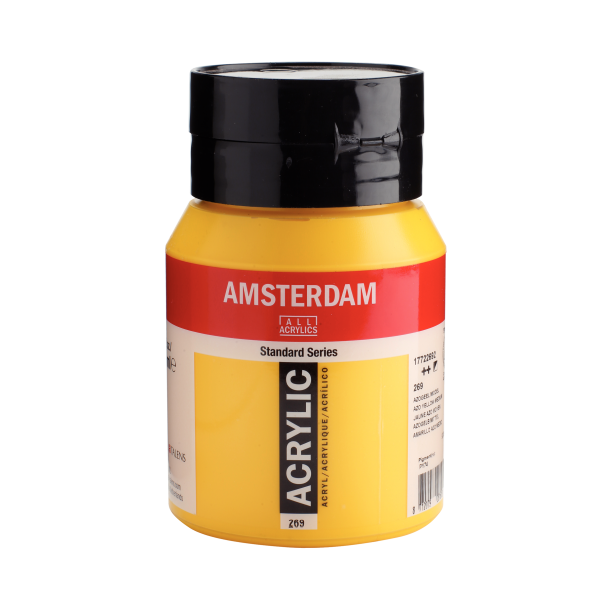 Amsterdam Akrylmaling 500 ML. "Azo yellow medium 269"