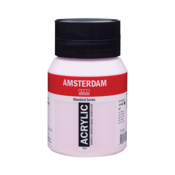 Amsterdam Akrylmaling 500 ML. "Light Rose 361"