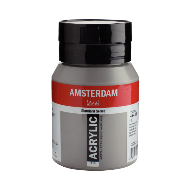 Amsterdam Akrylmaling 500 ML. "Neutral grey 710"