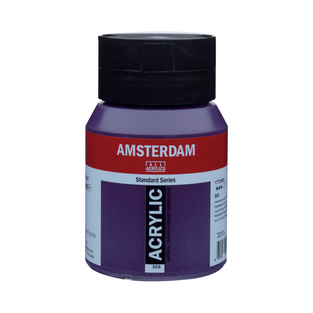 Amsterdam Akrylmaling 500 ML. "Permanent blue violet 568"