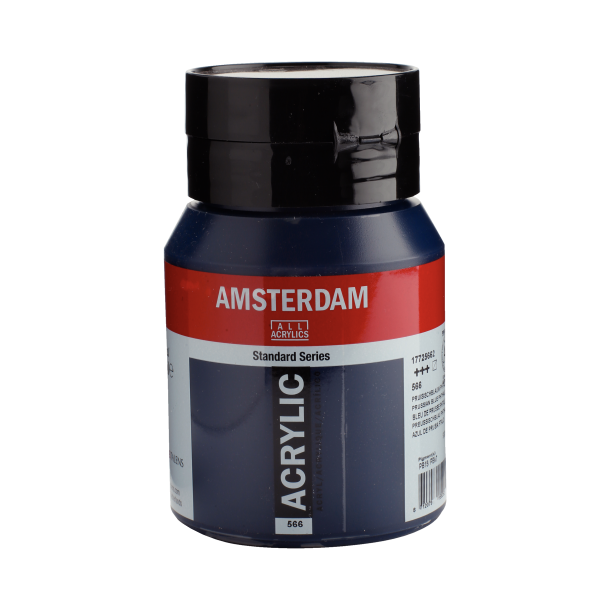 Amsterdam Akrylmaling 500 ML. "Prussian blue (phth.) 566"