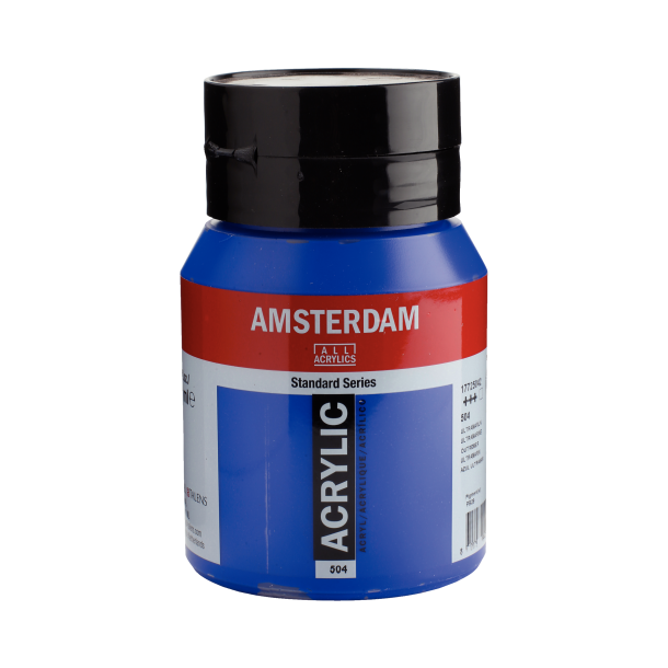 Amsterdam Akrylmaling 500 ML. "Ultramarine 504"