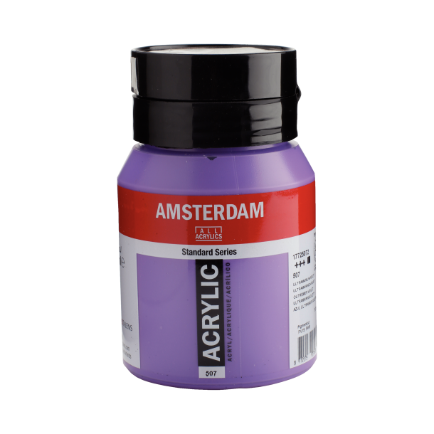 Amsterdam Akrylmaling 500 ML. "Ultramarine violet 507"