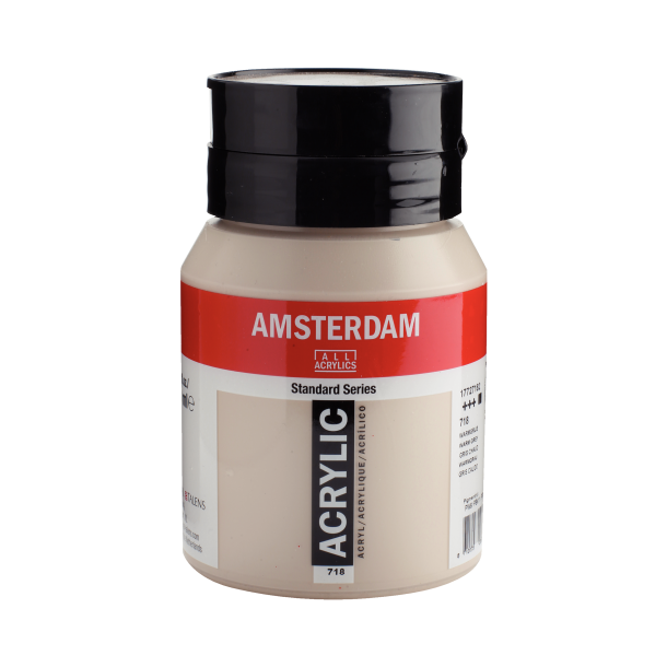 Amsterdam Akrylmaling 500 ML. "Warm Grey 718"