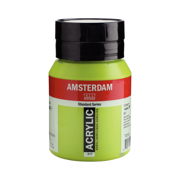 Amsterdam Akrylmaling 500 ML. "Yellow green 617"