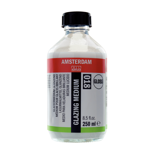 Amsterdam Glazing medium - GLOSS 250 ML.