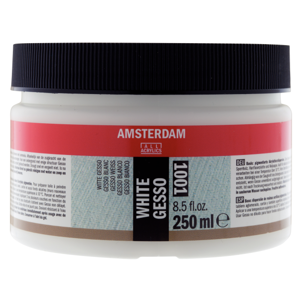 Amsterdam White Gesso 250 ML.